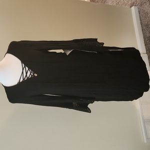 NWT AGB black dress size small